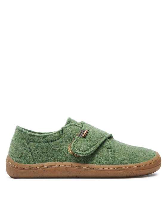 Papuci de casă Froddo Barefoot Wooly Slippers G1700341-5 S Verde