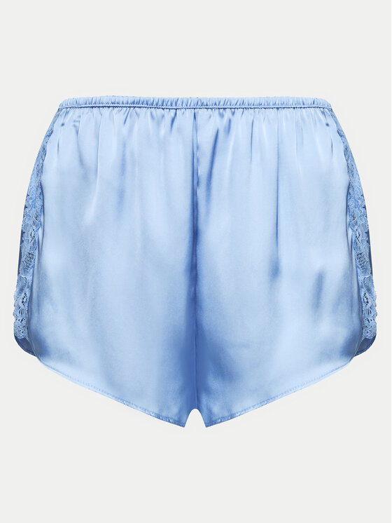 Hunkemöller Kratke hlače pižama Satin 204994 Modra Regular Fit