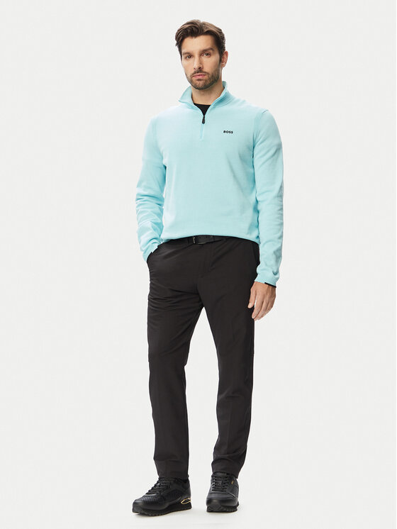 BOSS BOSS Pullover KN Ever 50556146 Hellblau Regular Fit