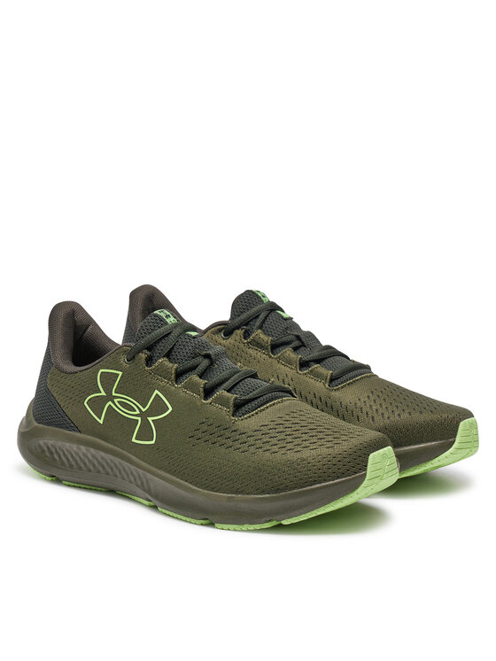 Under Armour Under Armour Buty do biegania Ua Charged Pursuit 3 Bl 3026518-301 Khaki