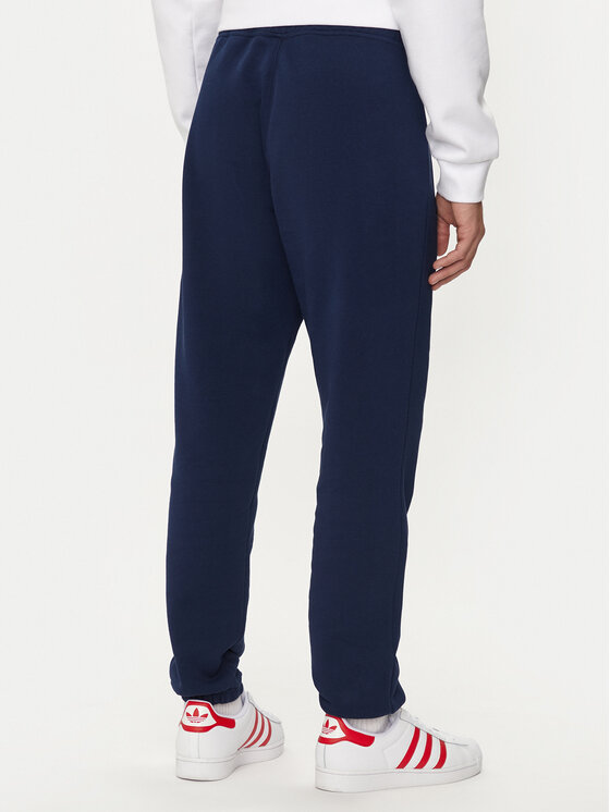 adidas Pantaloni da tuta Trefoil Essentials IX7689 Blu scuro Regular Fit Modivo