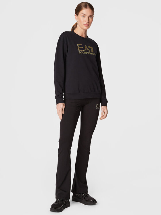 Felpa 6LTM40 TJJXZ 0210 Nero Regular Fit