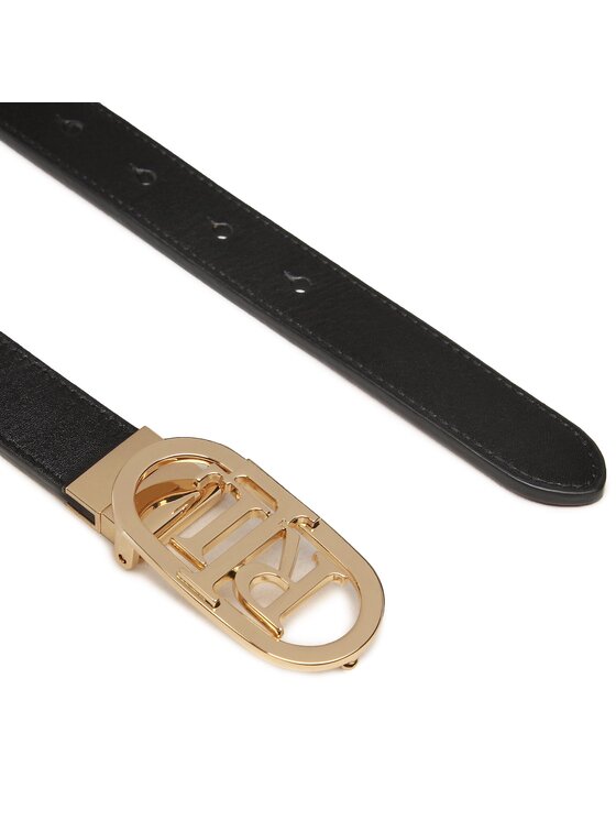 LAUREN RALPH LAUREN Lauren Ralph Lauren Dámsky opasok Oval Rev 25 412883714003 Hnedá