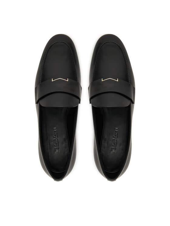 Max Mara Max Mara Nizki čevlji Regentmoc 2524526071600 Črna