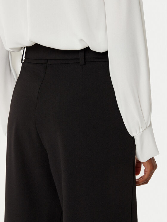 Rinascimento Rinascimento Pantaloni di tessuto CFC0121912003 Nero Regular Fit