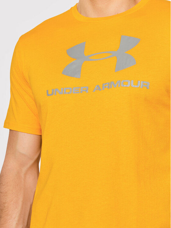 Under Armour Under Armour T-särk Ua Sportstyle Logo 1329590 Kollane Loose Fit