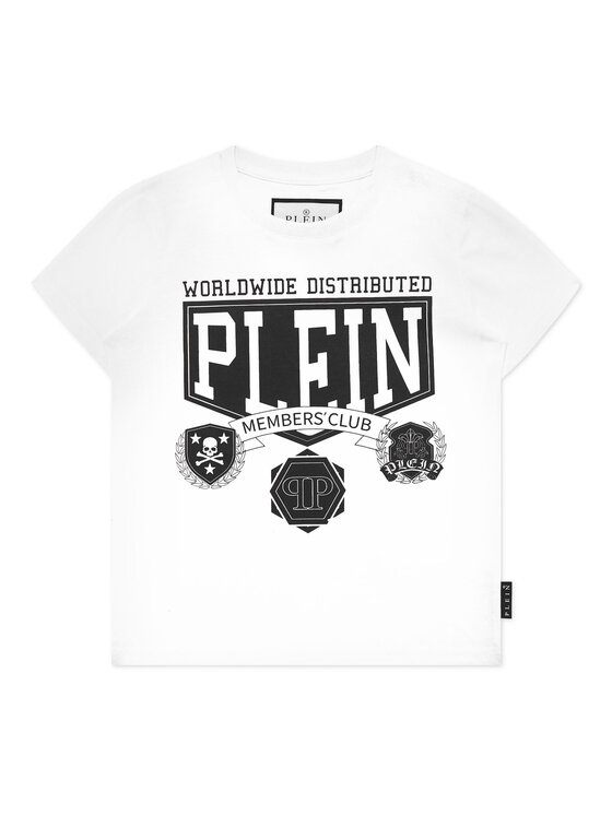 PHILIPP PLEIN PHILIPP PLEIN T-shirt 19973 Bianco Regular Fit