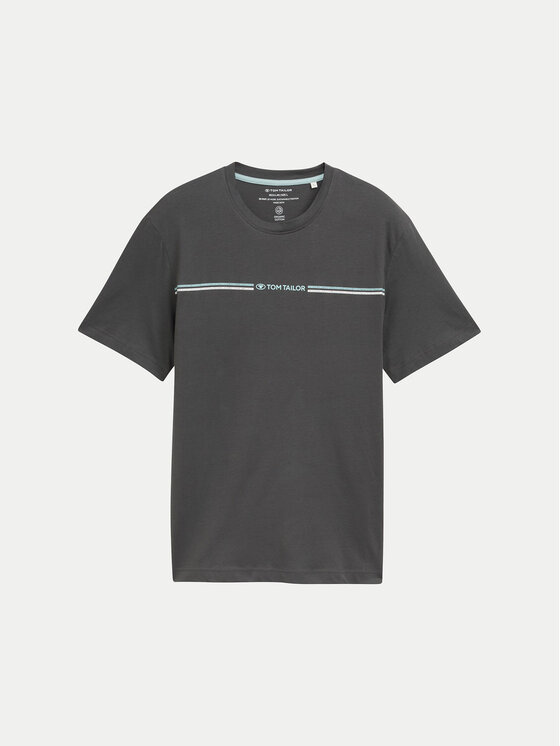 Tom Tailor Tom Tailor Tričko 1037803 Sivá Regular Fit