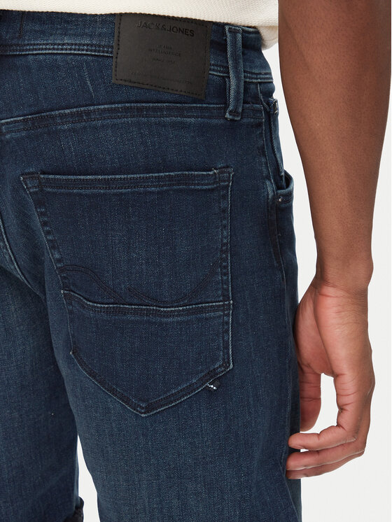 Jack & Jones Jack & Jones Szorty jeansowe Rick 12269608 Niebieski Regular Fit