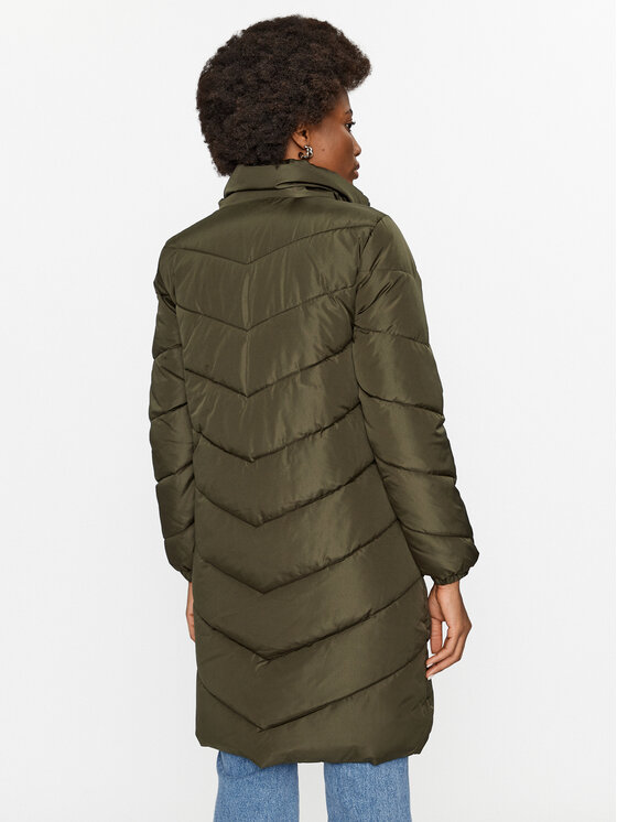 JDY JDY Geacă de iarnă 15305658 Verde Regular Fit