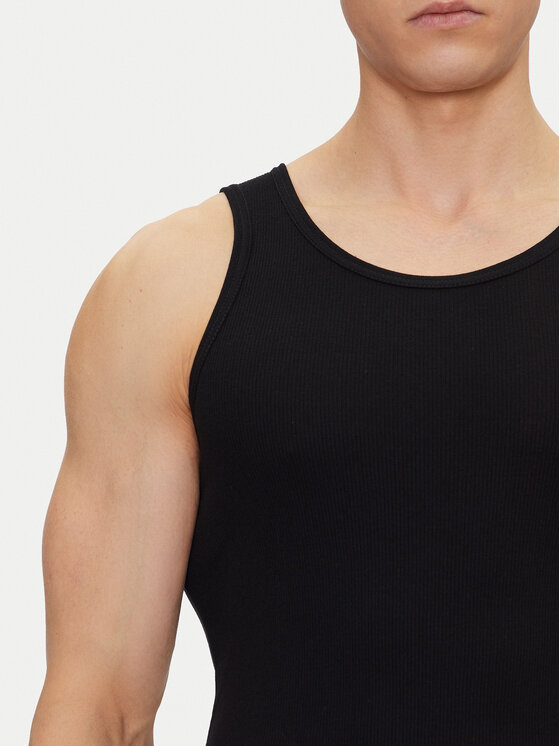Resteröds Resteröds Set od 2 tank topa 7027 1 Crna Slim Fit