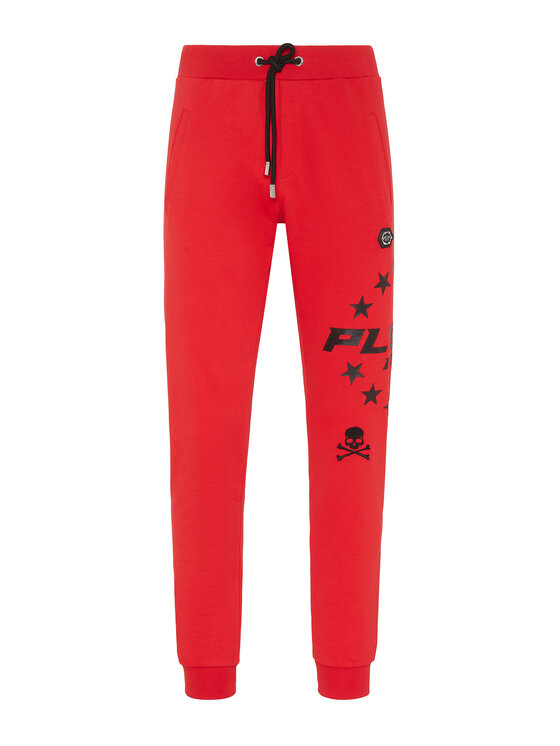 PHILIPP PLEIN PHILIPP PLEIN Joggers kalhoty 3901 Červená Jogger Fit