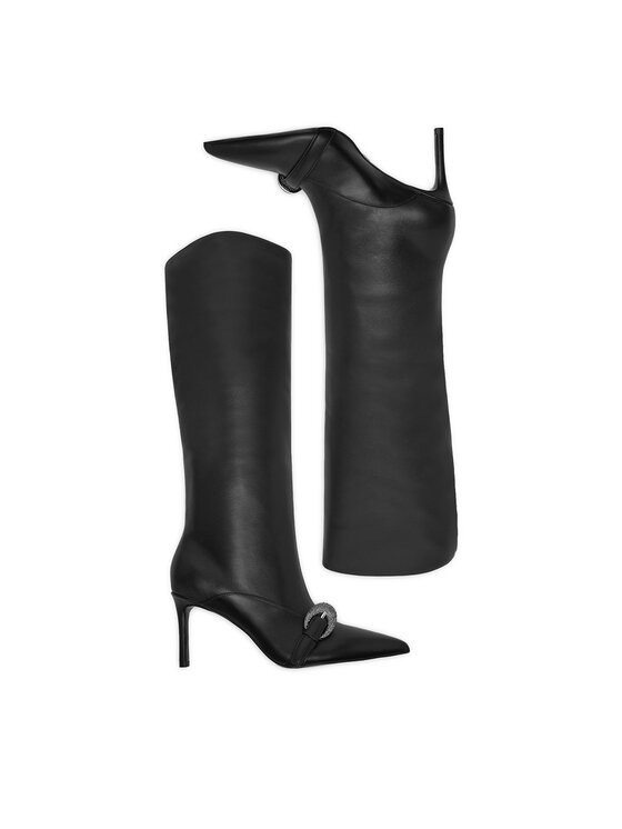 Eva Minge Eva Minge Cizme EO-LT9592-106 Negru