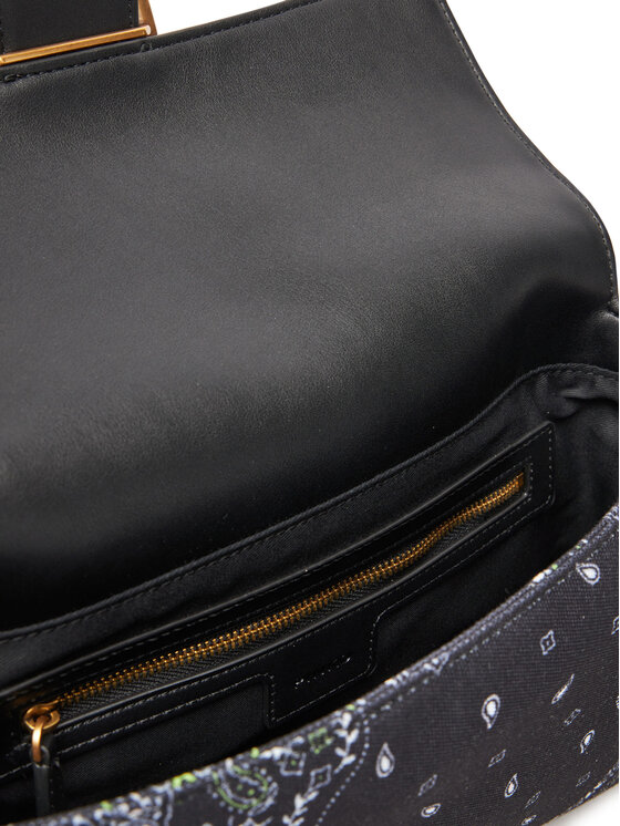PINKO PINKO Handtasche Love One Classic Slouchy Fl PE 25 PLTT 104524 A2AS Schwarz