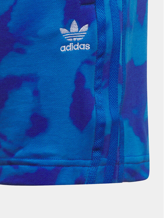 adidas Športne kratke hlače Summer Allover Print IT7308 Modra Regular ...