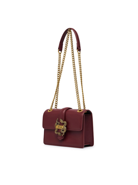 Just Cavalli Just Cavalli Torebka Iconic Snakes 81RA4BA3 ZSA89 Czerwony ciemny