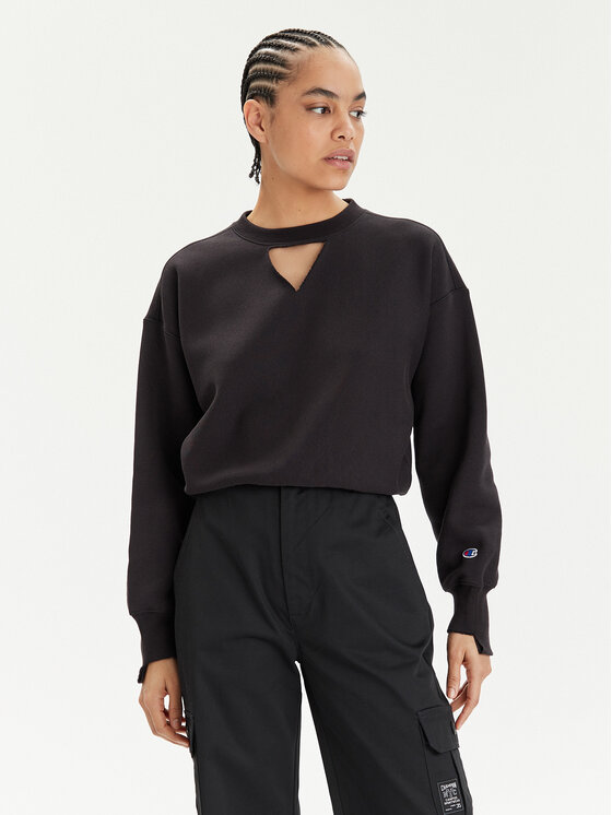 Champion Mikina 117345 Čierna Custom Fit