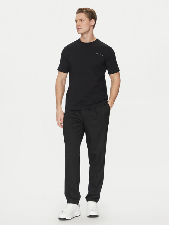 Richmond X Richmond X T-shirt Alipo UMA24144TS Crna Regular Fit