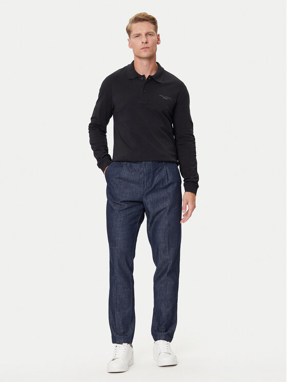 Marc O'Polo Denim Marc O'Polo Denim Polo 5000007204 Czarny Regular Fit