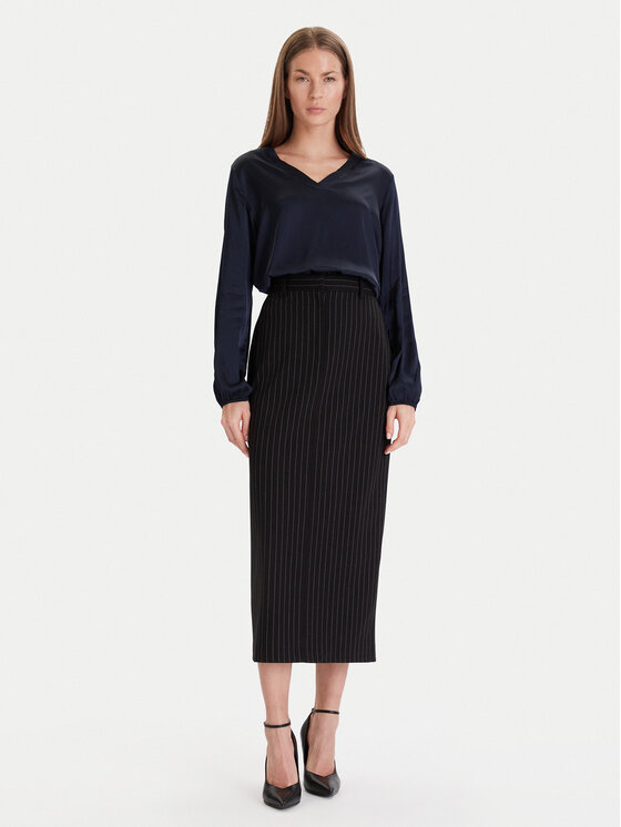 Maryley Maryley Majica 25IB824/18BL Tamnoplava Regular Fit