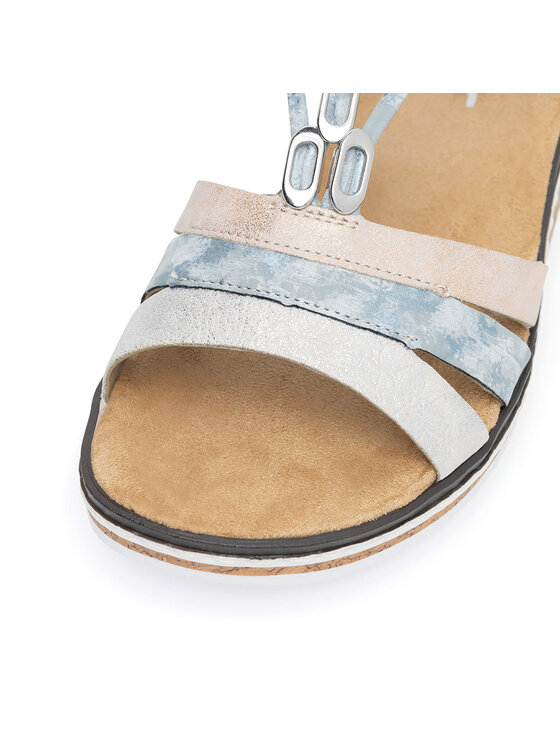 Rieker Rieker Sandalen V36G4-40 Blau
