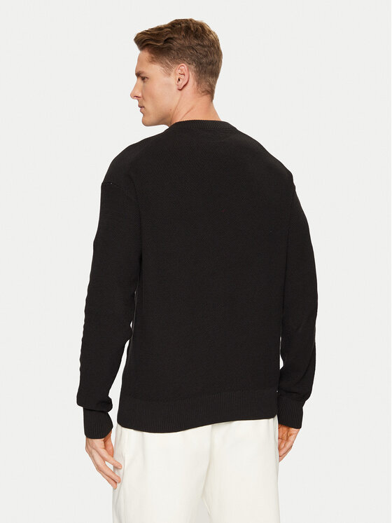 Calvin Klein Jeans Calvin Klein Jeans Sweter J30J326746 Czarny Relaxed Fit
