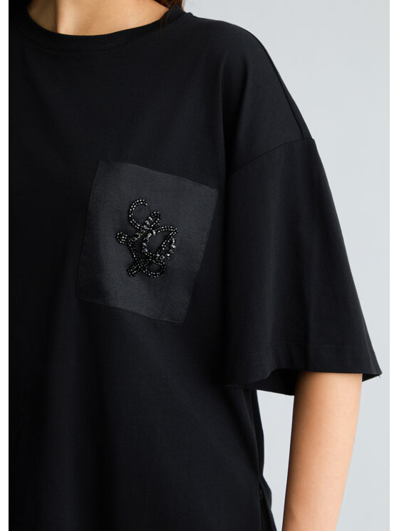 Liu Jo Liu Jo T-shirt WA5305J Nero Regular Fit