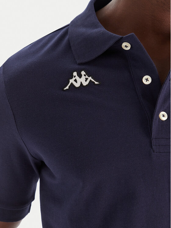 Kappa Kappa Polo majica Logo Sharas Mss 302B3D0 Mornarsko modra Regular Fit