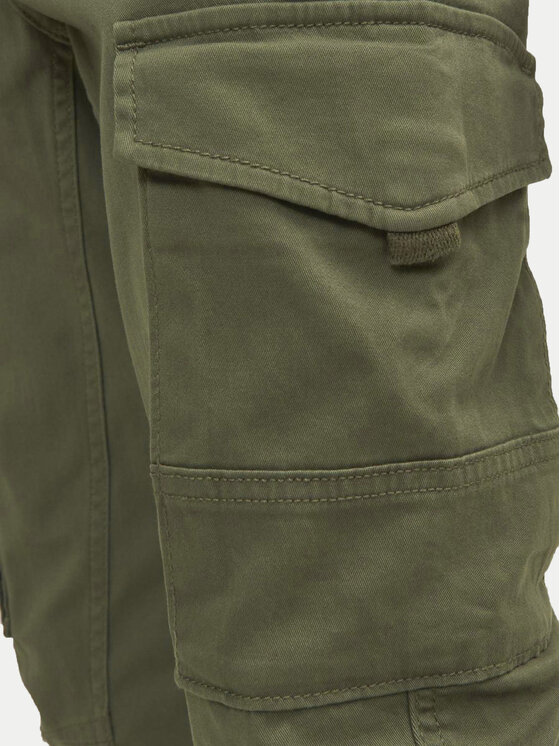 Jack&Jones Junior Jack&Jones Junior Hlače Paul 12151639 Zelena Slim Fit