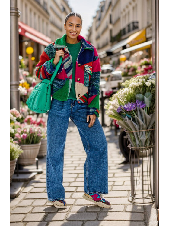 NAOKO NAOKO Prechodná bunda Beyond Magic Farebná Regular Fit