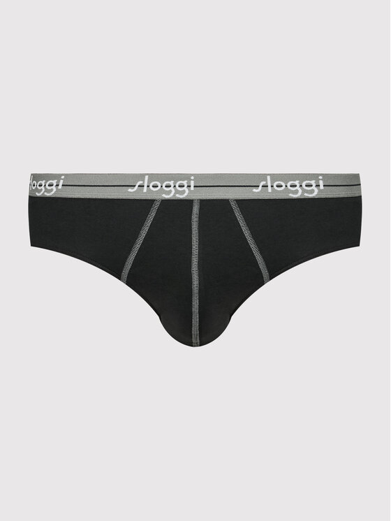 Sloggi Sloggi Komplet 2 par slipów 10206949 Czarny