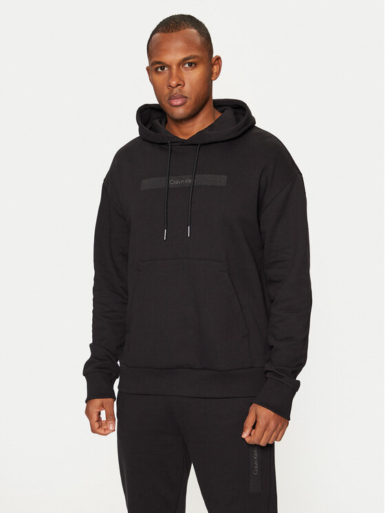 Calvin Klein Calvin Klein Felpa K10K113768 Nero Relaxed Fit