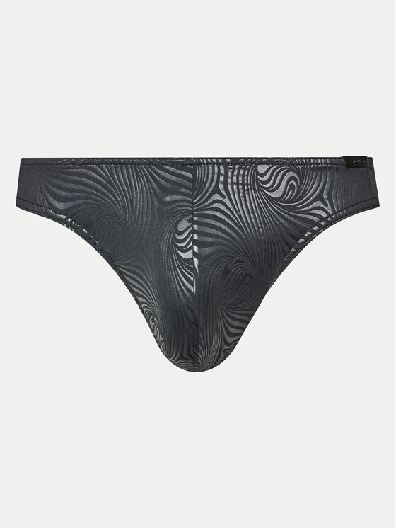 Férfi Tanga HOM, Méret: XL, Fekete, 402748
