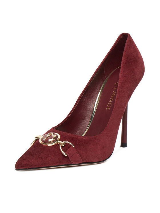 Eva Minge Eva Minge High Heels EO-LILA-1677-13-3S Dunkelrot