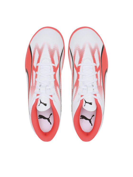Puma Puma Ghete pentru fotbal Ultra Play Tt Jr 107533 01 Alb