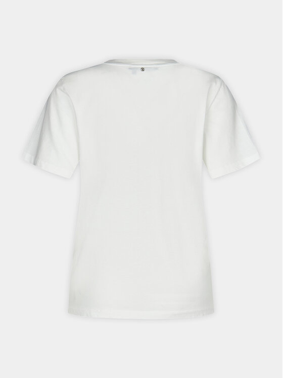 Marc Aurel Marc Aurel T-Shirt 7522 7000 73689 Bílá Regular Fit