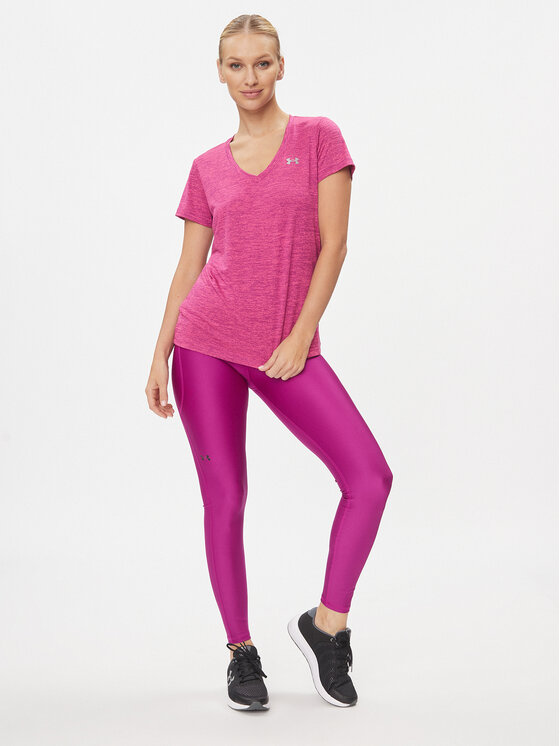 Under Armour Under Armour Футболка Tech Ssv - Twist 1258568 Рожевий Loose Fit