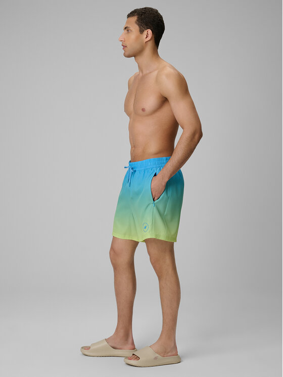 4F 4F Plavecké šortky BEACHWEAR Modrá Regular Fit