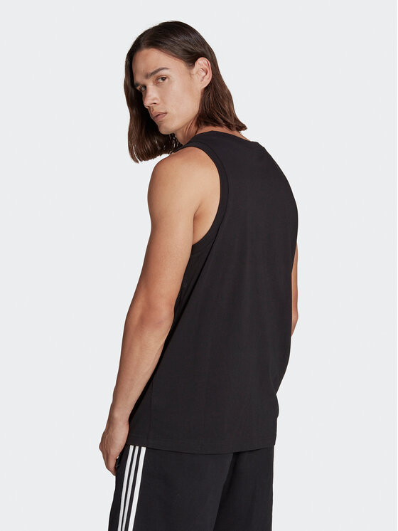 adidas adidas Tank top Adicolor Classics Trefoil Tank Top IA4811 Czarny Regular Fit