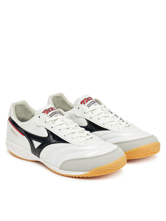 Mizuno Mizuno Futbola apavi Morelia Sala Pro In Q1GA2513 Balts