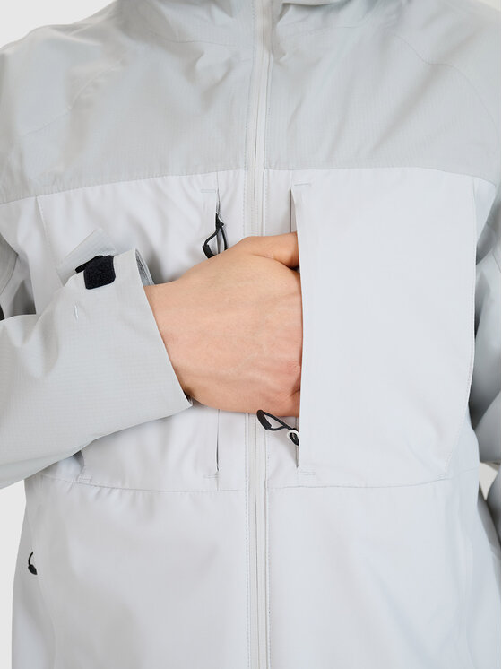 4F 4F Kurtka outdoor 4FWSS25TTJAM711-27S Szary Regular Fit