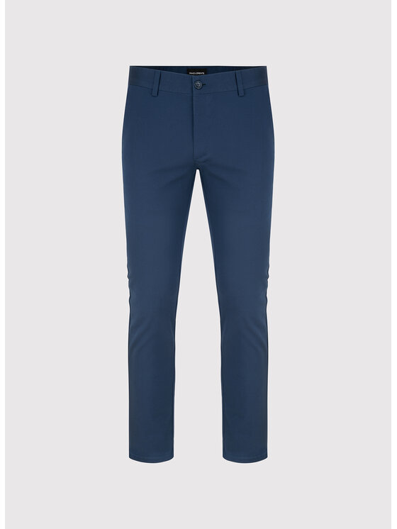 Pako Lorente Pako Lorente Spodnie materiałowe P26SF-WX-001 Granatowy Classic Fit