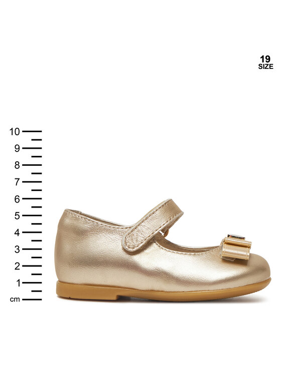 Tommy Hilfiger Tommy Hilfiger Baleriny Ballerina T1A3-33927-0220 M Złoty