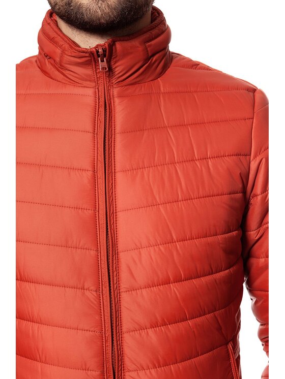 Wrangler Wrangler Giubbotto invernale THE THERMAL Rosso Slim Fit