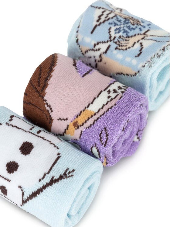 Frozen Frozen Ilgos kojinės ACCCS-AW24-234DFR (3-pack) Violetinė