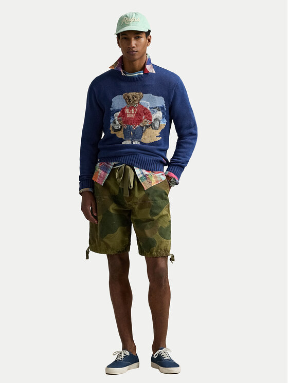 Polo Ralph Lauren Polo Ralph Lauren Sweater 710964798001 Sötétkék Regular Fit