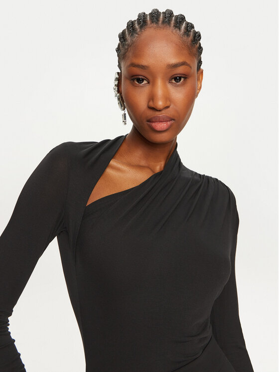 PINKO PINKO κορμάκι Agustini 104495 A29B Μαύρο Regular Fit