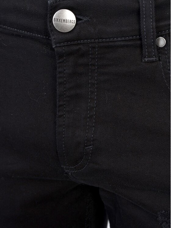 Bikkembergs Bikkembergs Jeansy C Q 001 85 S 2927 Černá Skinny Fit