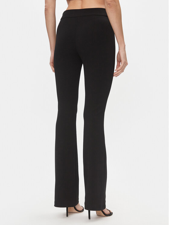 Rinascimento Rinascimento Spodnie materiałowe CFC0117520003 Czarny Bootcut Fit
