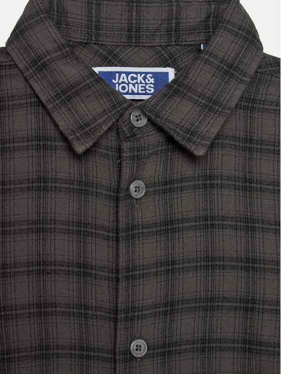 Jack&Jones Junior Jack&Jones Junior Košulja Charlie 12266604 Siva Comfort Fit